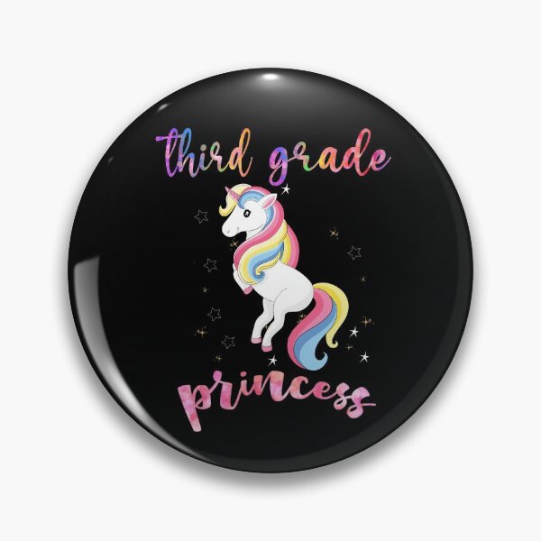 Artikelvorschau, Third Grade Princess Pretty Rainbow Unicorn entworfen und verkauft von Zurickdesigns.