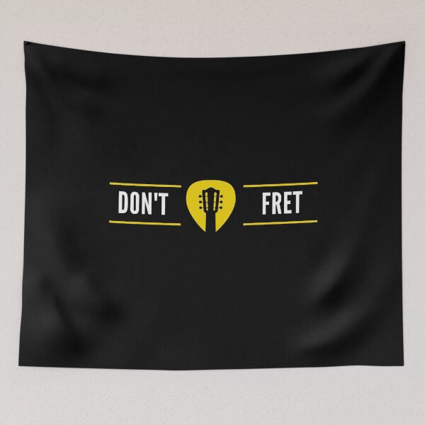 Item preview, Don't Fret: Funny Guitarist designed and sold by friendlyspoon.