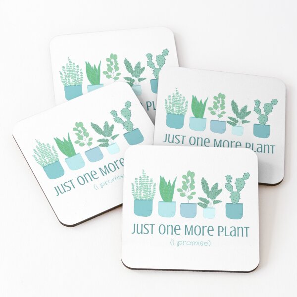 Item preview, Just One More Plant Sticker | Blue Plant | Plant Mom | Funny Plant Saying designed and sold by MiaDelelai.