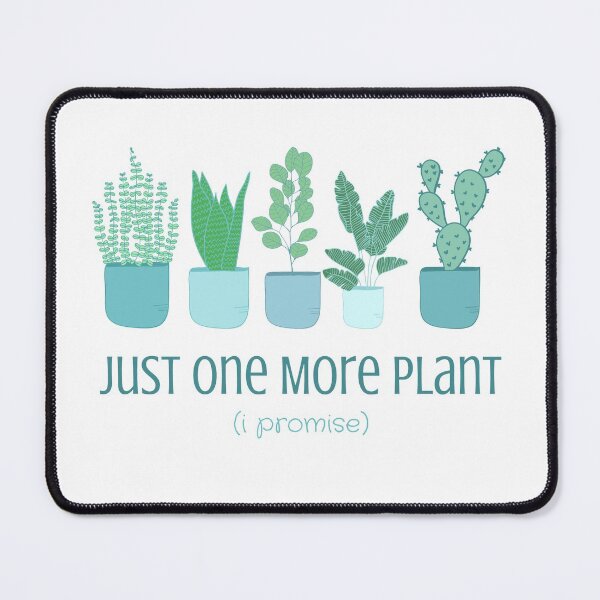 Item preview, Just One More Plant Sticker | Blue Plant | Plant Mom | Funny Plant Saying designed and sold by MiaDelelai.