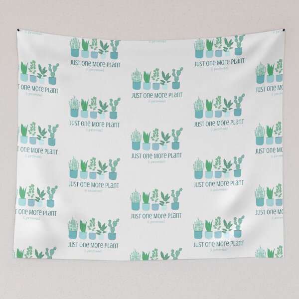 Item preview, Just One More Plant Sticker | Blue Plant | Plant Mom | Funny Plant Saying designed and sold by MiaDelelai.