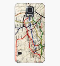 Map - London Underground Map - 1908 Case/Skin for Samsung Galaxy