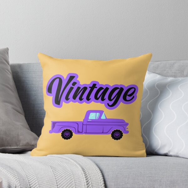 Item preview, Vintage Violet Pick Up Truck designed and sold by Marcia Motivos.
