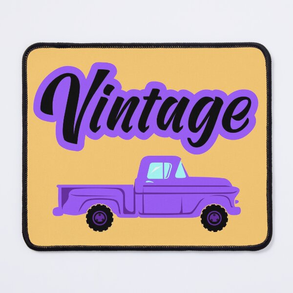 Item preview, Vintage Violet Pick Up Truck designed and sold by Marcia Motivos.