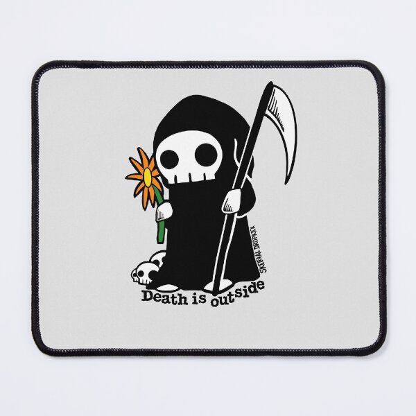 Item preview, Death is Outside designed and sold by skeletaldropkik.