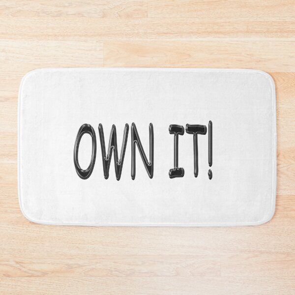 Item preview, OWN IT! designed and sold by JustLagoons.