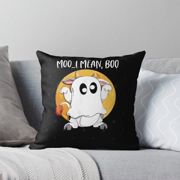 Item preview, ghost cow moo i mean boo moon halloween costume cow lovers designed and sold by loat904.