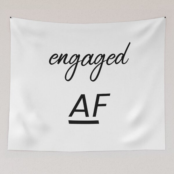 Item preview, Engaged AF designed and sold by bunderwood97.