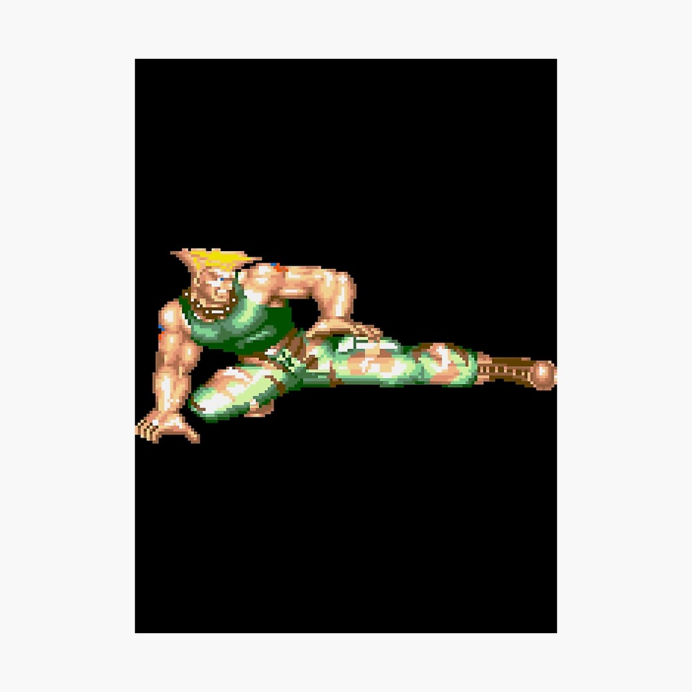 Street Fighter - Guile Poster for Sale by Xanderlee7