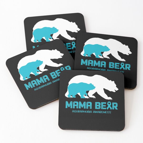 Item preview, Agoraphobia Awareness Mama Bear Support Agoraphobia designed and sold by Victormoratalla.