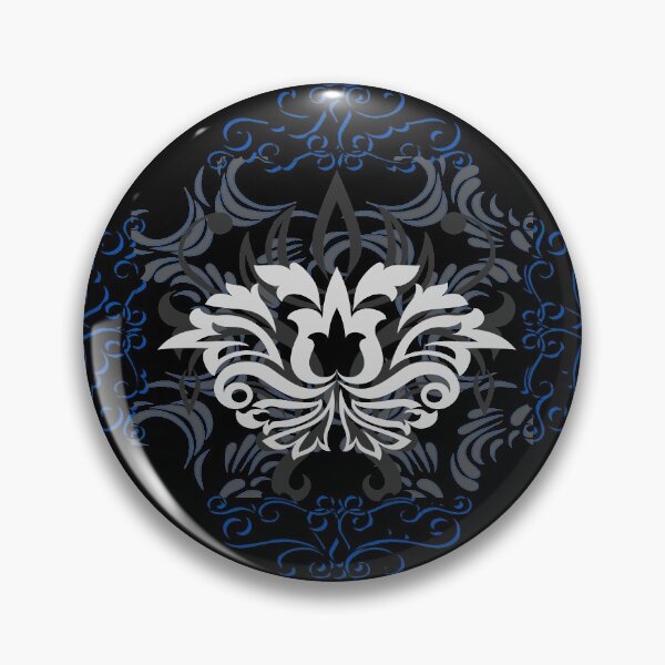 Item preview, Ornate Black, Grey, and Blue Crest designed and sold by jcad216.