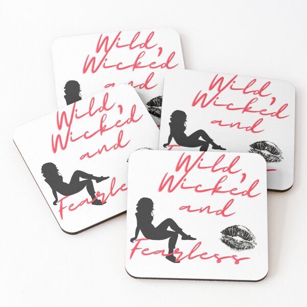 Item preview, Wild, Wicked, and Fearless designed and sold by SquirrelCreate.