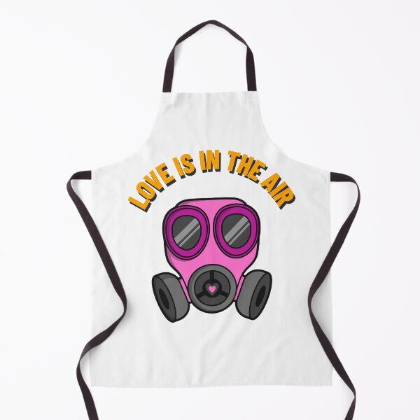 Item preview, Love is in the Air Gas Mask Funny Design designed and sold by Rell1970.