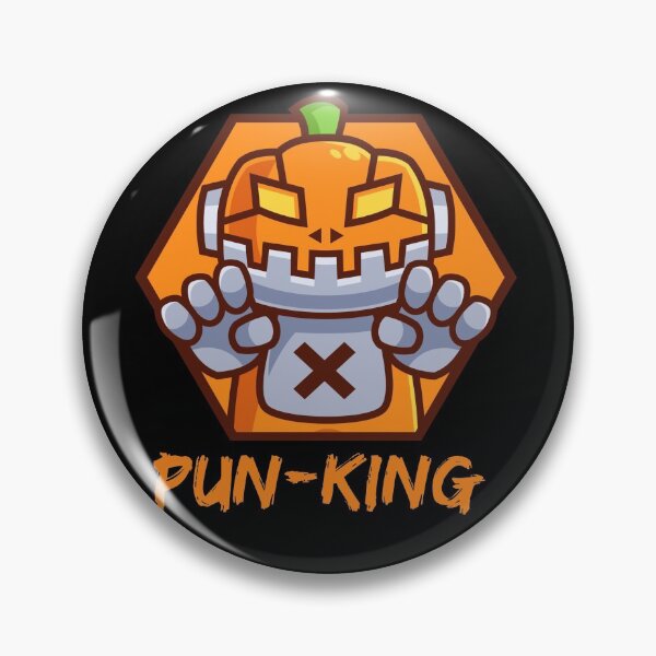 Item preview, PunKing Is Here-Spooky Halloween Pumpkin Night-Funny Scary Halloween designed and sold by Red-ElYoubi.