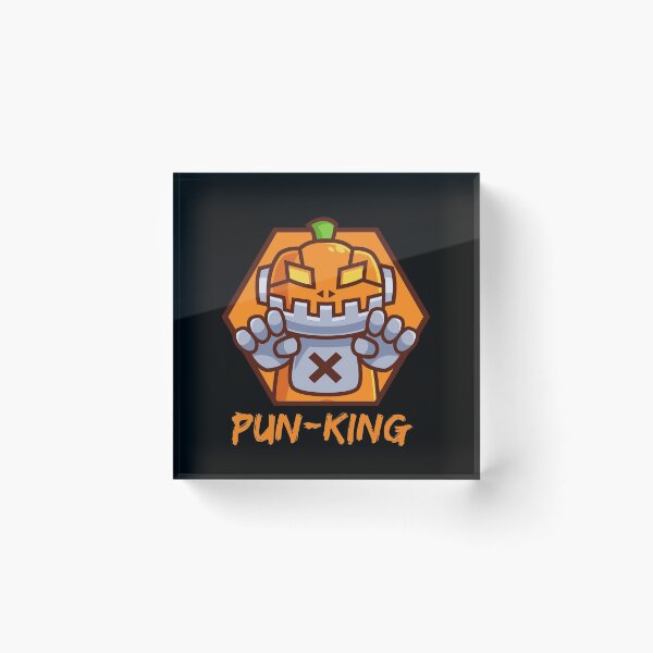 Item preview, PunKing Is Here-Spooky Halloween Pumpkin Night-Funny Scary Halloween designed and sold by Red-ElYoubi.