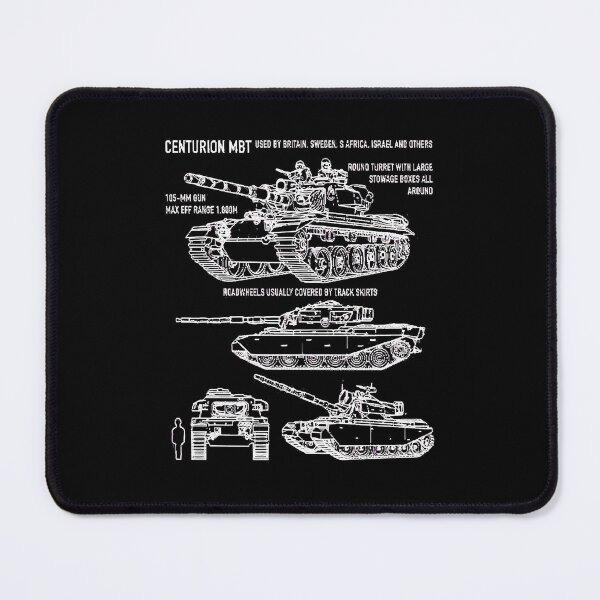 Item preview, Centurion British Tank Blueprint  designed and sold by AnarelyChester1.