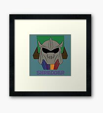 SHREDDER. Framed Print