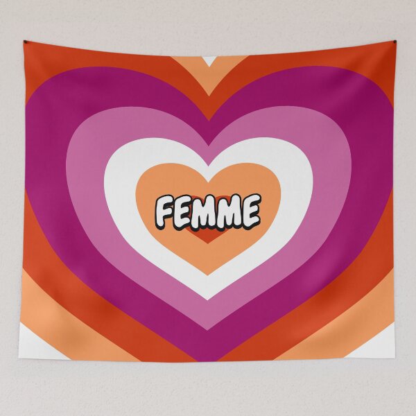 Item preview, Femme - Lesbian Pride designed and sold by Picket Club.