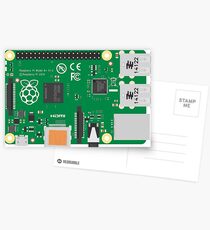 Raspberry Pi 3 Board Postcards