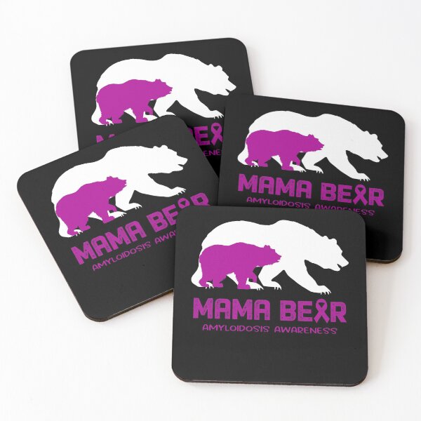 Item preview, Amyloidosis Awareness Mama Bear Support Amyloidosis designed and sold by Victormoratalla.