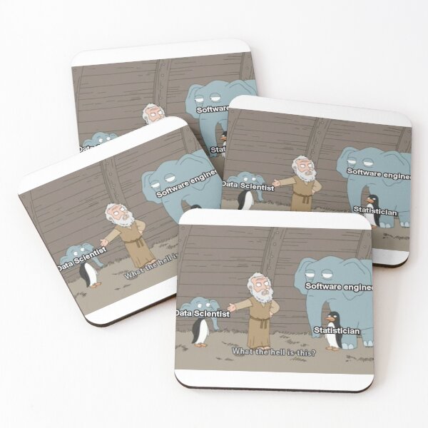 Item preview, Data scientist, what the hell? designed and sold by MLearnding.
