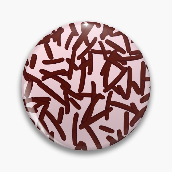 Item preview, Chocolate Sprinkles Hagelslag Pattern Light Pink designed and sold by cashewdays.