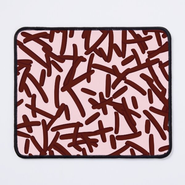 Item preview, Chocolate Sprinkles Hagelslag Pattern Light Pink designed and sold by cashewdays.
