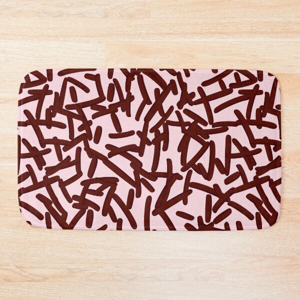 Item preview, Chocolate Sprinkles Hagelslag Pattern Light Pink designed and sold by cashewdays.