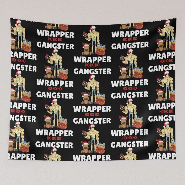 Item preview, Gangster Wrapper christmas pajamas - Christmas pajamas         designed and sold by EvelettKus.