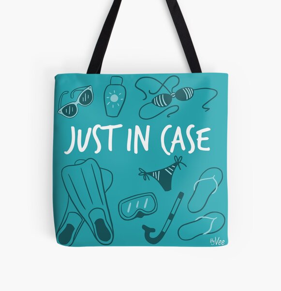 Beach bag - Just in Case Tote bag doublé