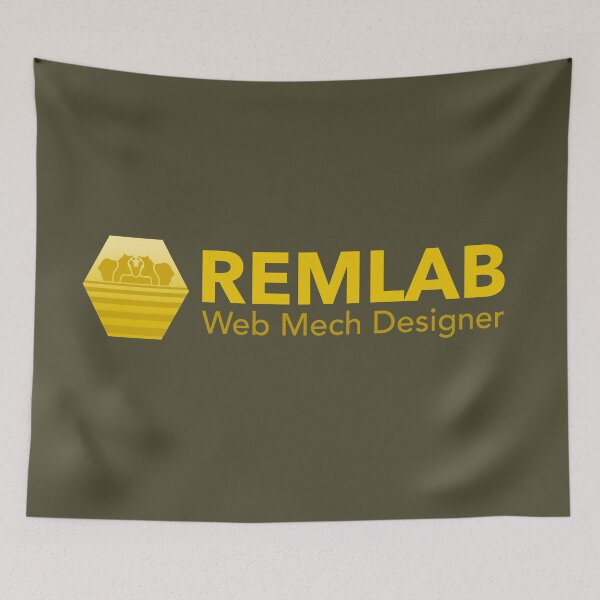 Item preview, REMLAB Logo (Full) designed and sold by Ted Balmer.