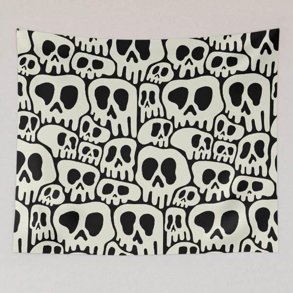 Item preview, Cute Spooky Skulls designed and sold by dorasaur.