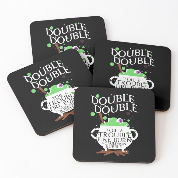 Item preview, Double Toil Trouble Fire Burn Cauldron Bubble  designed and sold by hJonanthon.