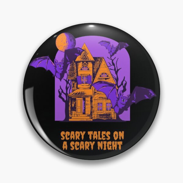 Item preview, Scary Tales On A Scary Night-Spooky Halloween Pumpkin Night-Funny Scary Halloween designed and sold by Red-ElYoubi.