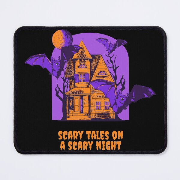 Item preview, Scary Tales On A Scary Night-Spooky Halloween Pumpkin Night-Funny Scary Halloween designed and sold by Red-ElYoubi.