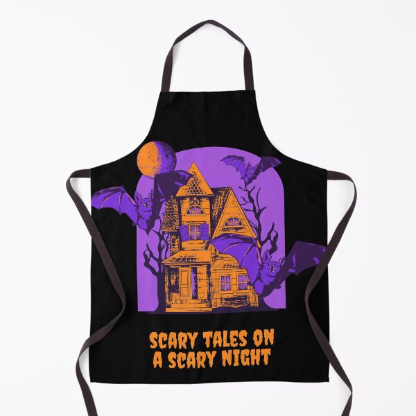 Item preview, Scary Tales On A Scary Night-Spooky Halloween Pumpkin Night-Funny Scary Halloween designed and sold by Red-ElYoubi.