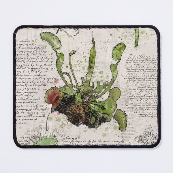Item preview, Venus Flytrap Botanical Poster designed and sold by Elvenwings.