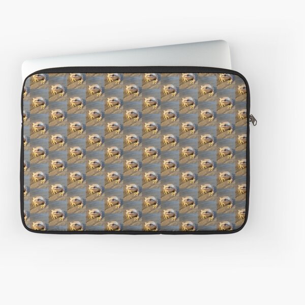 Golden Frog Laptop Sleeve