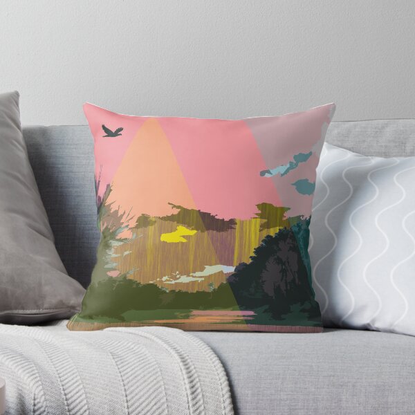 "Serene Still" Throw Pillow