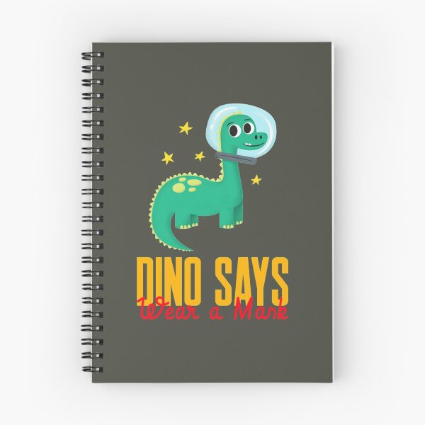 Item preview, Dino Says “Dino Says, wear a mask”   designed and sold by MaxGarner.