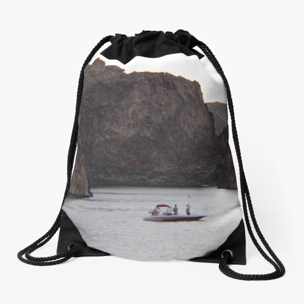 A lost companion Drawstring Bag