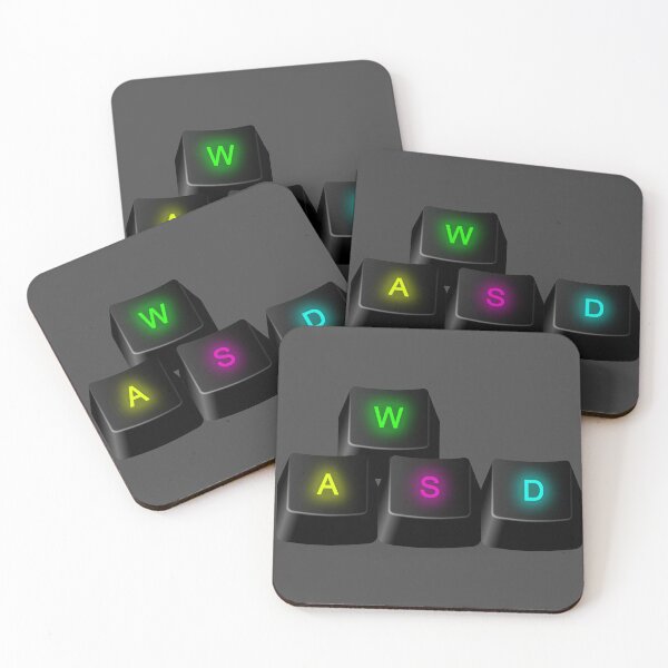 Item preview, WASD LED Keys designed and sold by Matt Malloy.