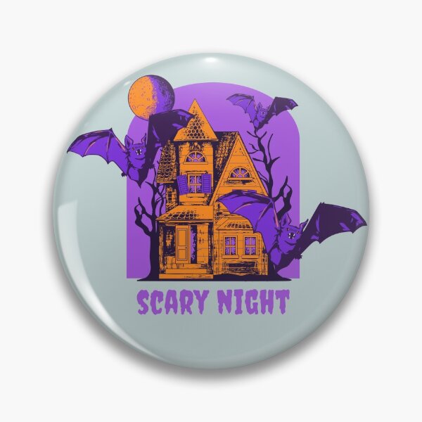 Item preview, A Scary Night-Spooky Halloween Pumpkin Night-Funny Scary Halloween designed and sold by Red-ElYoubi.
