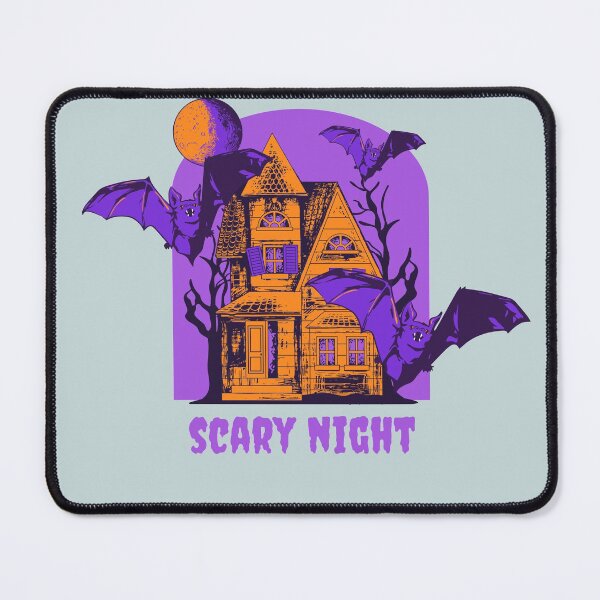 Item preview, A Scary Night-Spooky Halloween Pumpkin Night-Funny Scary Halloween designed and sold by Red-ElYoubi.