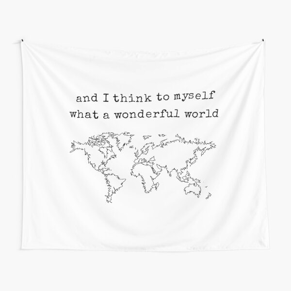 Wonderful World Tapestry