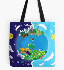 Paper Mario World Mashup Poster Tote Bag