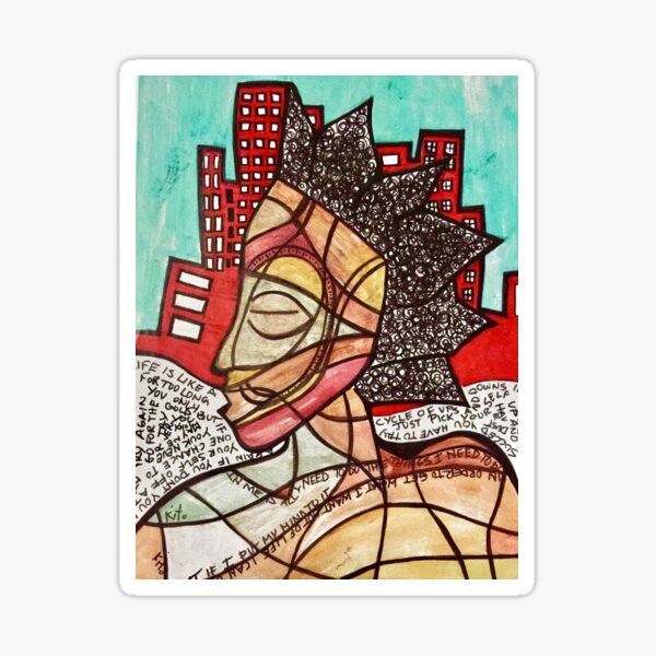 Urban King-Spelling Sticker