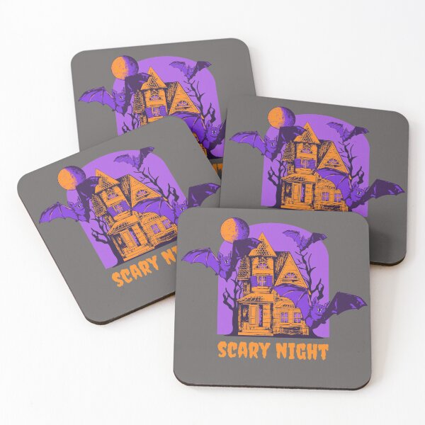 Item preview, Scary Night-Spooky Halloween Pumpkin Night-Funny Scary Halloween designed and sold by Red-ElYoubi.