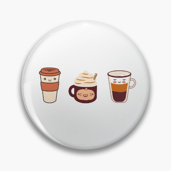 Item preview, Pumpkin Spice Kawaii Drink / Cute Fall Love Coffee Drinks design designed and sold by CreatedByHeidi.