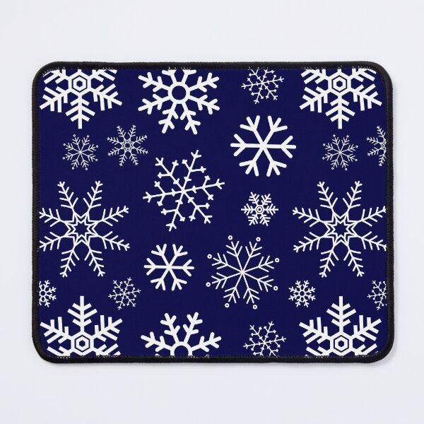 Item preview, Blue Winter Simple Snowflake Pattern designed and sold by JABG-01.